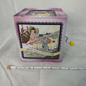 Mary Had A Little Lamb Musical Crank Jack In The Box Toy Classic Genius Babies